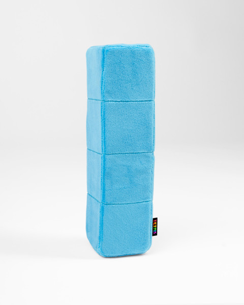 Tetris ''Stackable Plush Collectible Block I light blue''