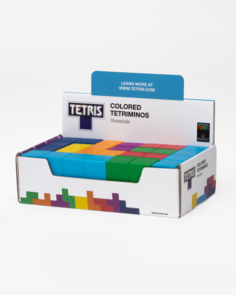Tetris Stressballs "Colored Tetriminos"