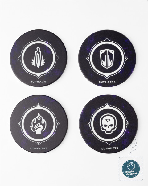 Outriders Coaster Set "Class Icons"