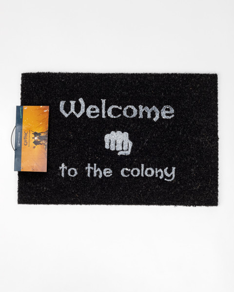 Gothic Fußmatte "Welcome to the Colony"