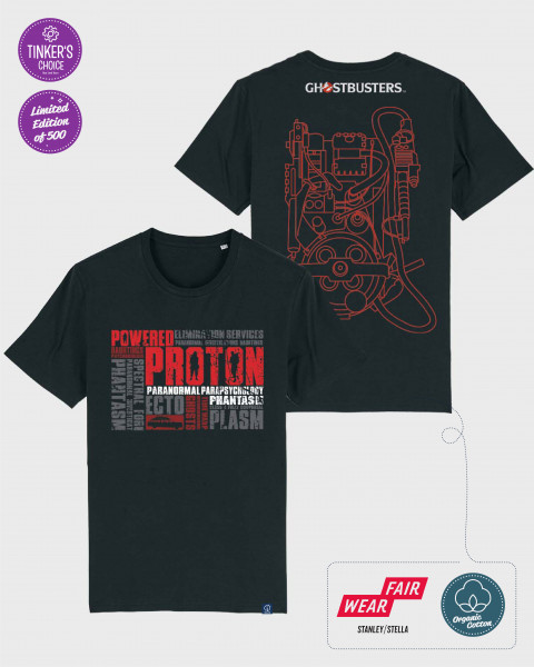 Limited Edition Ghostbusters T-Shirt "Proton" - Tinker's Choice