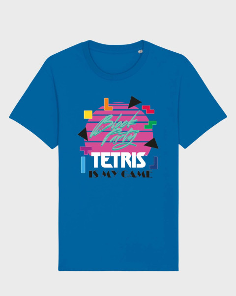 Tetris T-Shirt ''90s Block Party!'' Blue