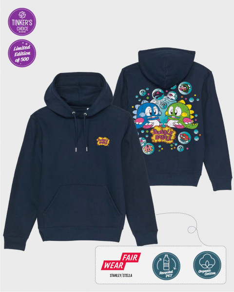 Limited Edition Bubble Bobble Hoodie "Bub and Bob" - Tinker's Choice